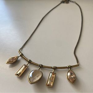 Touchstone Crystal Statement Necklace